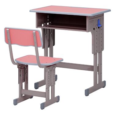 Дитячий комплект столу та стільця, регульований по висоті, для школи та університету, комплект столу та стільця з шухлядою для зберігання речей, ергономічний комплект стільців для роботи з гачком для рюкзака, підходить для дітей від