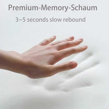 Універсальна подушка Dreamsleepz, подушка Dream Sleepz, ергономічна подушка для шиї, подушка для підтримки шиї, для сну на боці, спині та животі (чорна)