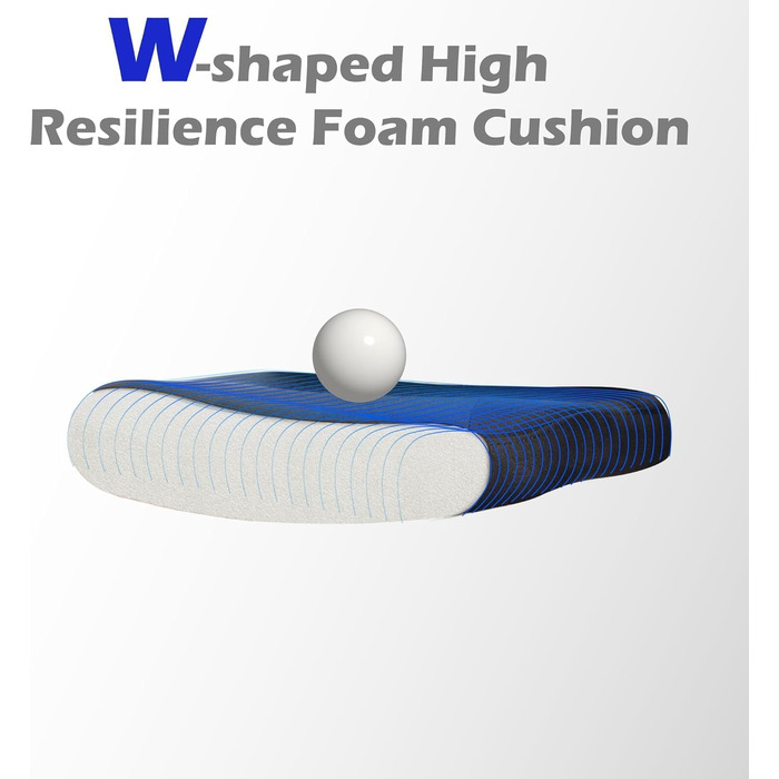 Ергономічне офісне крісло ALPHA HOME, стілець для роботи з підставкою для ніг, регульованою поперековою опорою та підголівником, дихаюче комп&39ютерне крісло з 3D-підлокітниками для дому, офісу, кабінету, 50x52x130 см