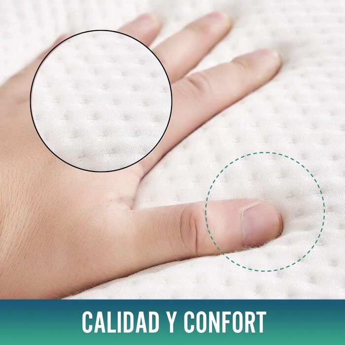 Віскоеластична подушка для ніг OrtoPrime від набряклих ніг - Покращує кровообіг - Підняття ніг - Клиноподібна подушка з піни з ефектом пам&39яті для втомлених ніг - Підтримуюча подушка для сну - Зручна подушка для позиціонування