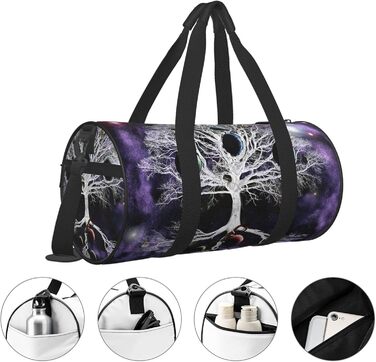 Сумка-шопер Дерево Життя Іггдрасіль для подорожей, спорту, фітнесу, велика сумка для покупок, на вихідні та в дорогу для чоловіків та жінок