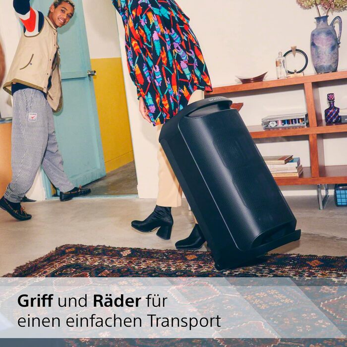 Колонка для вечірок, потужний звук на 360, портативна, 5 фронтальних/2 тилових динаміка, МЕГА-баси, 25 годин автономної роботи, св