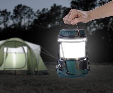 Ліхтар для кемпінгу з зарядним пристроєм 3-в-1 акумуляторний світлодіодний кемпінговий ліхтар до 800 люменів, із зарядним пристроєм, CCT (світлодіодний кемпінговий ліхтар із акумуляторною батареєю для кемпінгу, настільна лампа з батареєю)