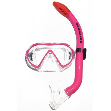 Комплект для снорклінгу з маскою та трубкою для дітей Рожевий/Рожевий, 24.301.030 24.301.700 24.301.230