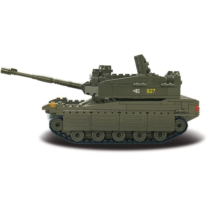 Танк III (355 деталей) M38-B0305, ігровий набір, конструктори, солдати, з ігровою фігуркою, для дітей від 4 років, армія, кольорове односпальне ліжко, 95130