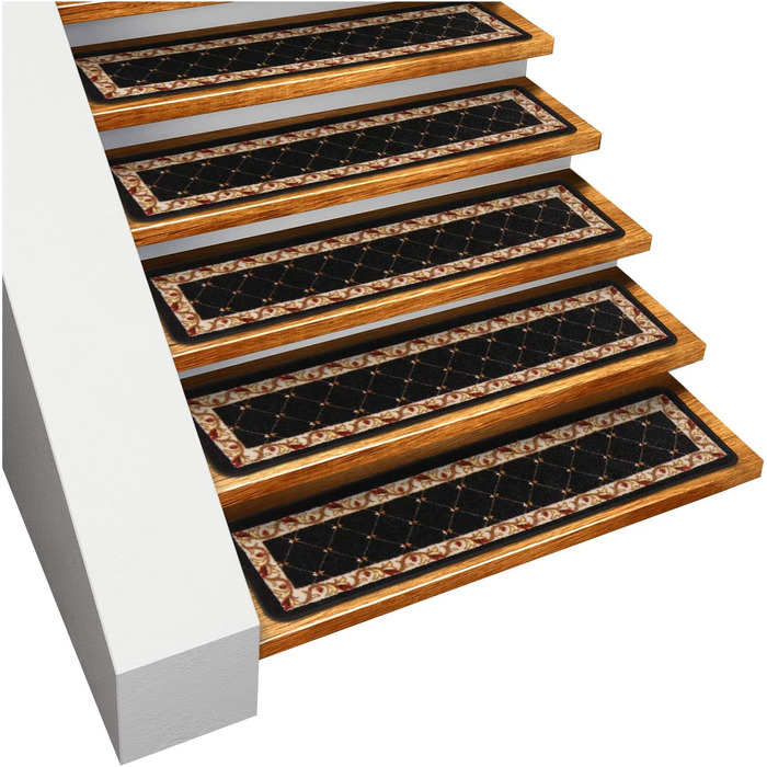 Дім, домівка та багато іншого - традиційна сітка з квітковим оздобленням, повсякденний комплект 15-8 дюймів x 26 дюймів, чорний колір