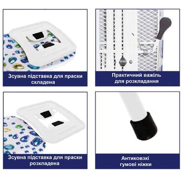 Дошка для прасування Casa Si Lady 122x38 White/Blue Laquer (CS93574R267)