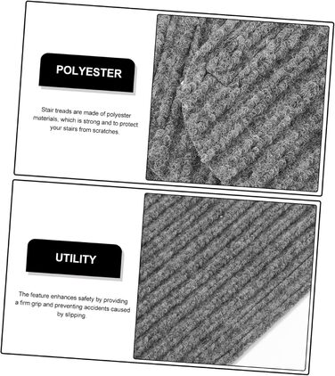 Нековзні чохли для сходів Mikinona, 4 шт., для кемпінгу, автофургона та захисту сходів - міцні для використання в каравані