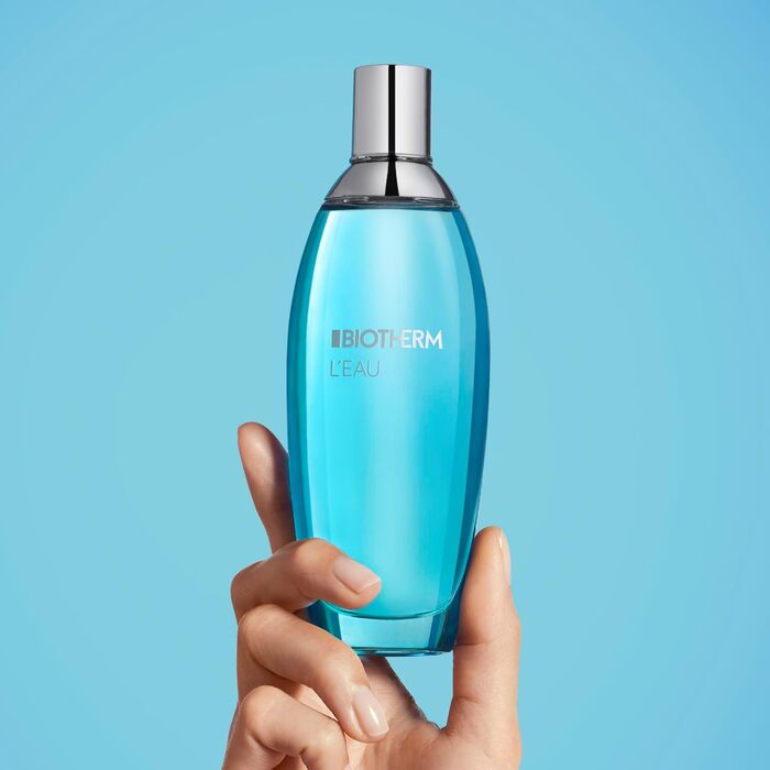 Туалетна вода Biotherm L&39Eau, освіжаючий та зволожуючий спрей для тіла для жінок з фруктовими нотками апельсина, мандарина та бергамоту, 100 мл