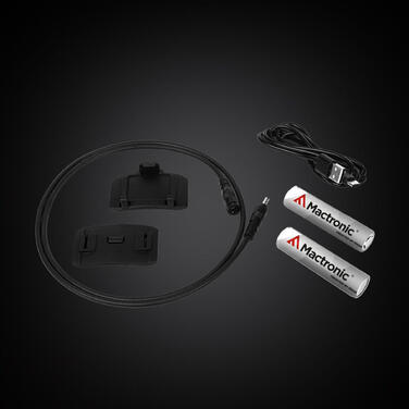 Ліхтар налобний Mactronic Ultimo X1000 (1000 Lm) Cool White/Red Type-C Recharg Helmet Kit (PHL0012)