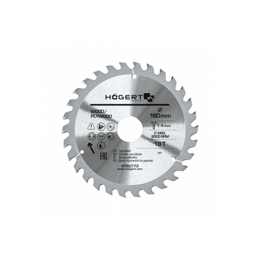 Диск пиляльний по дереву HOEGERT 160 (HT6D773)