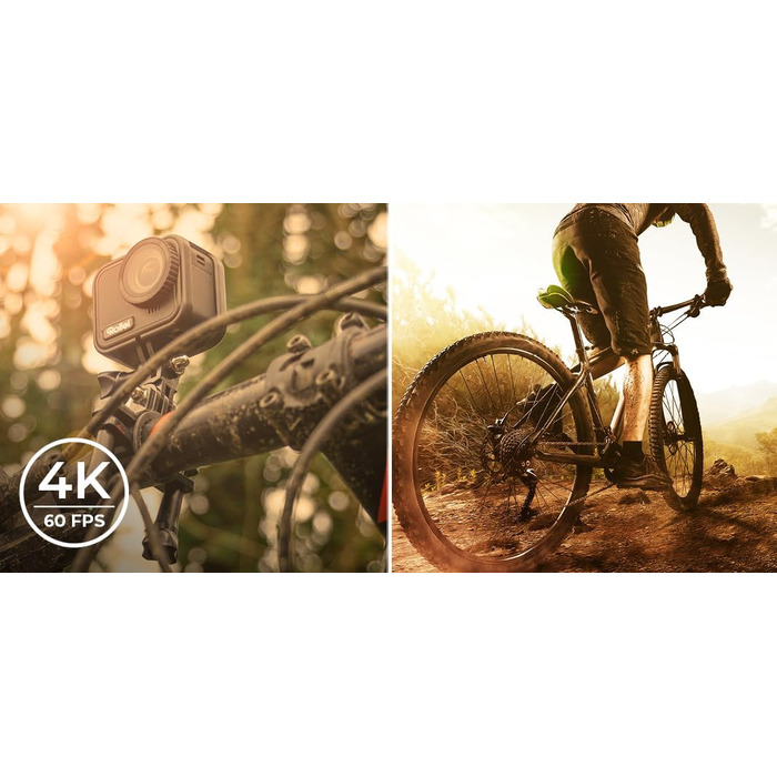 Блискучий екшн 4K, водонепроникність до 21 м, міні-дизайн, сенсорний екран і стабілізація зображення для неперевершених пригод, 9s Cube
