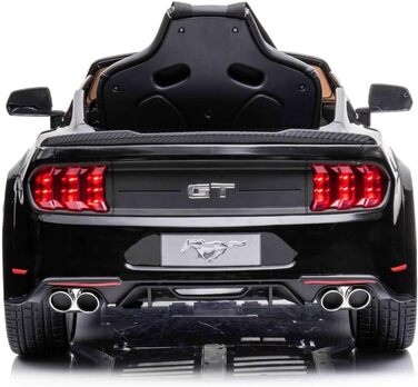 Дитячий автомобіль Ford GT-500 24V дитячий електромобіль 2.4GHz пульт дистанційного керування 2-6 років (чорний)