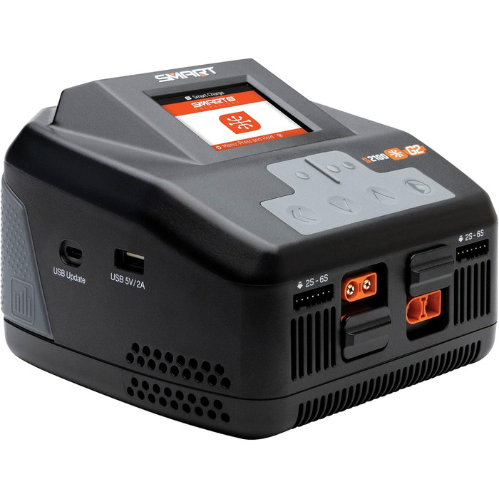 Розумний зарядний пристрій S2100 G2 2x100 Вт змінного струму (шнур для ЄС)