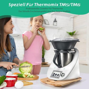 Розсувна дошка для Thermomix TM6, Розсувна дошка Thermomix TM6 з 2 універсальними колесами, Ролетна дошка для Thermomix TM6, Швидкорухома дошка Thermomix TM5, Розсувна дошка Thermomix з дерева