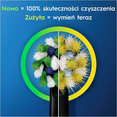 Електрична зубна щітка Oral-B Pro3 3500 Black CrossAction з дорожнім кейсом чорний 1 наконечник захисний чохол