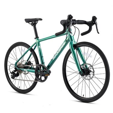 Шосейний велосипед ROCKBROS для підлітків, 22 дюйми, алюмінієвий, дитячий, SENSAH PHI 10-швидкісна система перемикання передач, механічні дискові гальма, легка рама з внутрішнім прокладанням тросів, ергономічний для велосипедистів зростом 140-155 см, бірю