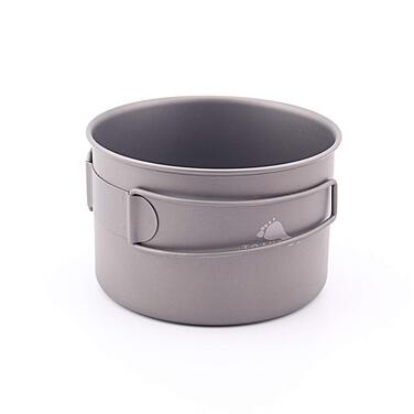 Титанова чаша TOAKS 550 мл, діаметр 118 мм або 103 мм з ручкою