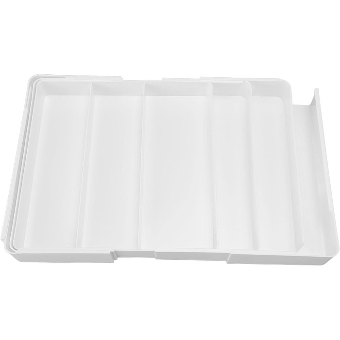 Роздільники для шухляд з ABS-пластику, універсальний органайзер для шухляд, простий дизайн для кухні, спальні та офісу - міцне сховище, проста організація, практичність для