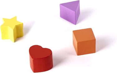 Дитячі ходунки IKONKA 6-в-1, навчальний кубик для перших кроків, іграшка для перенесення, рахування, визначення часу, сортування кольорів, розвитку дрібної моторики, дерев&39яні, веселі кольори, різнокольорові