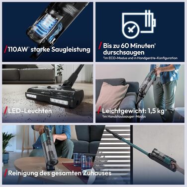 Акумуляторний бездротовий пилосос Hoover HF3 CORE 60 хв роботи 300 Вт Home