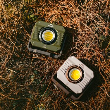 Ліхтар для кемпінгу Naturehike 1200 лм, акумуляторний світлодіодний робочий ліхтар, багатофункціональний, водонепроникний IPX4, 5 режимів світла, ідеально підходить для активного відпочинку на природі та кемпінгу, зелений