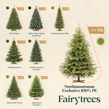 Штучна ялинка 180 см FairyTrees