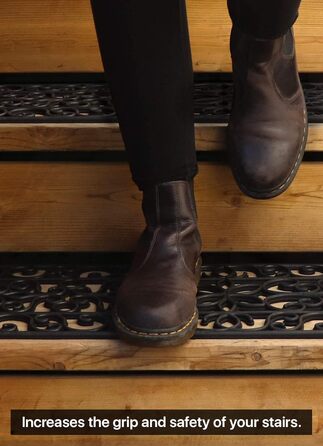 Гумові сходинки, нековзні, для зовнішнього використання, 88,9 x 25,4 см, 5 шт. , 35&39 x 10&39. Прасування