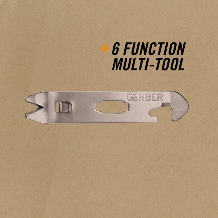 Багатофункціональна виделка Gerber з універсальним набором, Devour, сіра, 31-003993