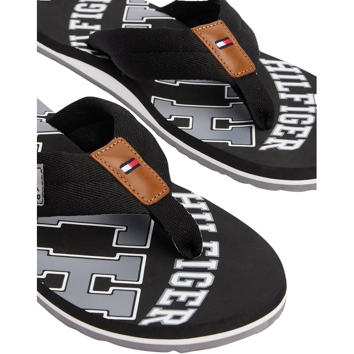 Чоловічі шльопанці Tommy Hilfiger Essential TH Beach Sandals Coat Shoes 43 EU Black