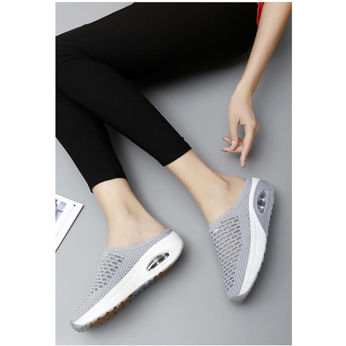 Ортопедичні капці Hatme, жіноче діабетичне взуття (чорне, EU 41) Чорний 41 EU