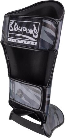 ВИДОВІ ЗБРОЇ Щитки для гомілок Unlimited 2.0, міський камуфляж, для тренувань та змагань, високоякісна синтетична шкіра та ідеальна амортизація, муай-тай, K1, MMA, карате та кікбоксинг XL, 8