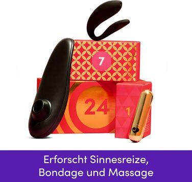 Адвент-календар Womanizer 2025 для пар, 24 інтимні сюрпризи