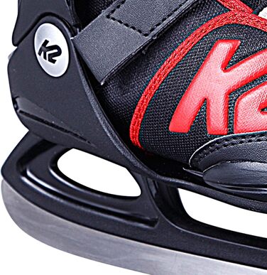 Ковзани для хлопчиків K2 Skates Joker Ice L (ЄС 35-40 / Великобританія 3-7 / США 4-8) чорно-червоні