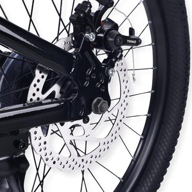 Велосипед Laguna - дитячий гірський велосипед - рама з алюмінієвого сплаву - 20 дюймів - сірий/чорний