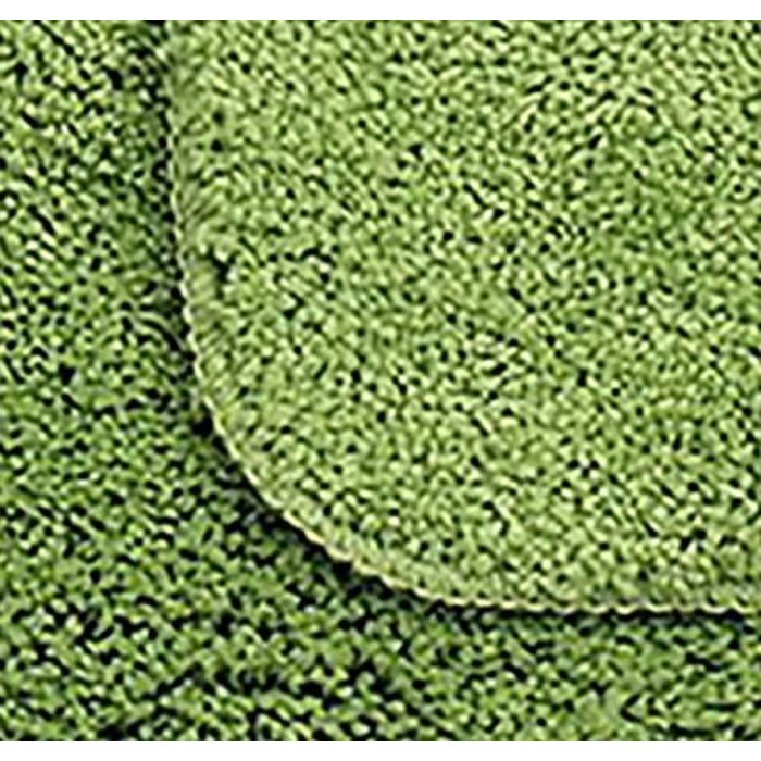 Килимки для ванної Brandsseller, комплект з 2 шт. , складається з килимка для ванної (приблизно 50/80 см) та килимка для туалету (приблизно 45/50 см) - Колір зелений. Комплект з 2 шт. приблизно 50 x 80 см / 45 x 50 см, зелений