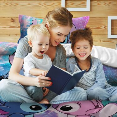 Дитяча постільна білизна 200х135 см наволочка 75х50 см, Постільна білизна для дітей, 3D аніме принт дитячої постільної білизни, ко