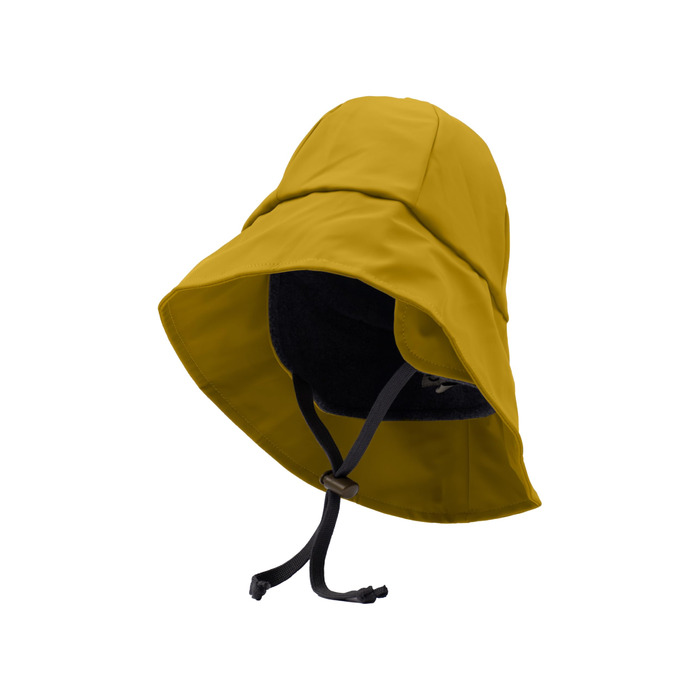 Водонепроникна шапка Mikk-line для дітей Дитяча шапка-дощовик із захистом від ультрафіолету та ремінцем для підборіддя Вітрозахисна та водонепроникна шапка для хлопчиків та дівчаток Фіолетова шапка для активного відпочинку на осінь та зиму, колір Sunflowe