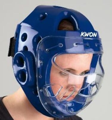 Захист голови KWON KSL з маскою CE, розмір S, червоний