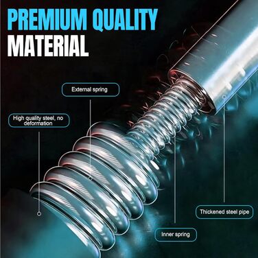 Регульований тренажер для силових тренувань Twister Arm з 3 рівнями опору 40-90 фунтів - U-подібний силовий тренажер для грудей для чоловіків та жінок - еспандер для грудей, тренажер для плечей, зап&39ястя, спини