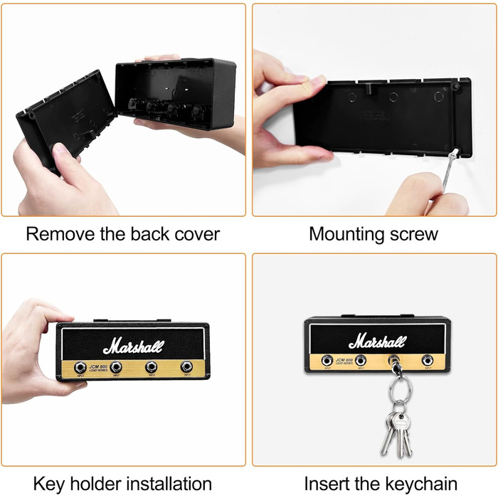 Дошка для ключів WinGluge вінтажна, тримач для ключів настінний без свердління, кільце для ключів, тримач для ключів, вішалка для