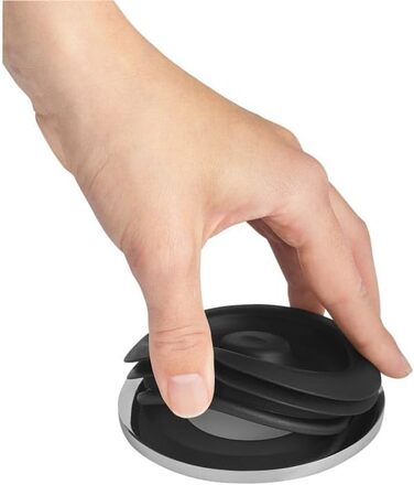 Скляний контейнер для молока WMF Perfection 0,6 л, аксесуари для повністю автоматичних кавоварок WMF Perfection серії 600, легке приготування, використання, зберігання молока, легке очищення