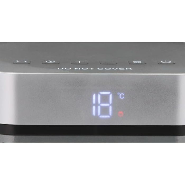 Керамічний вентилятор-обігрівач BERGER HeatWave з пультом дистанційного керування Тихий портативний обігрівач для кемпінгу, майстерні, офісу, ванної кімнати Швидко нагрівається за 3 секунди 3 режими нагріву Енергозберігаючий та безпечний