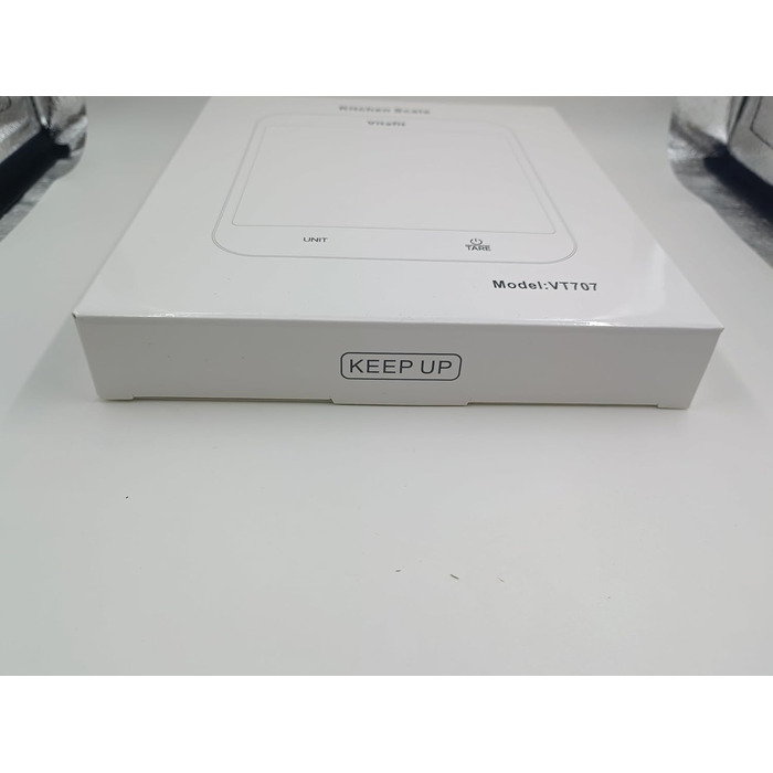 Цифрові кухонні ваги Vitafit 15 кг, багатофункціональні кухонні ваги, цифрові ваги зі світлодіодним дисплеєм, загартоване скло, то