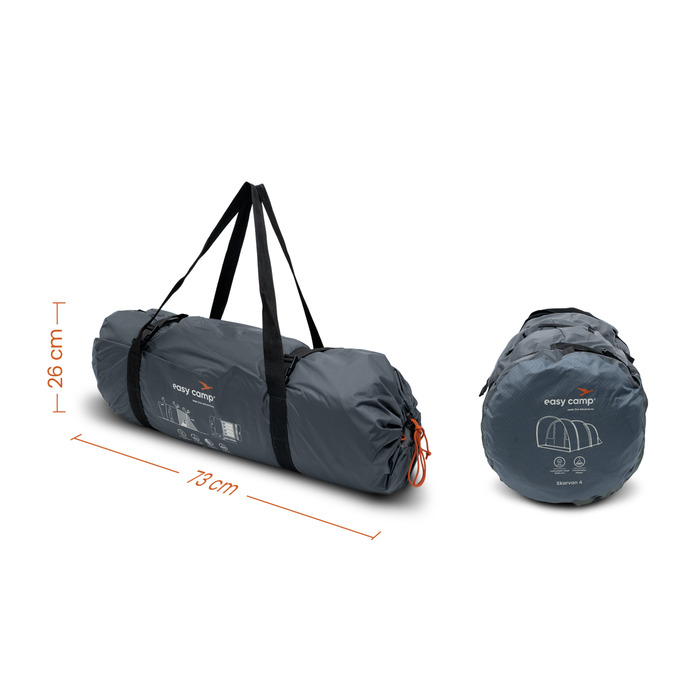 Намет чотиримісний Easy Camp Skarvan 4 (120496)