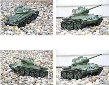 Радіокерований танк T-34/85 (116) Heng Long - з димом, звуком, сталевими шестернями та 2.4Ghz - V7.0