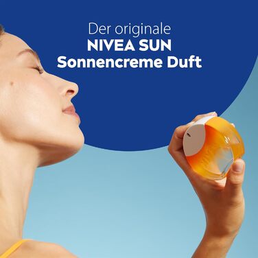 Туалетна вода NIVEA SUN, унісекс-парфуми з оригінальним ароматом сонцезахисного крему, літні, освіжаючі та в культовому флаконі для парфумів (30 мл) 30 мл (1 упаковка) Одинарний