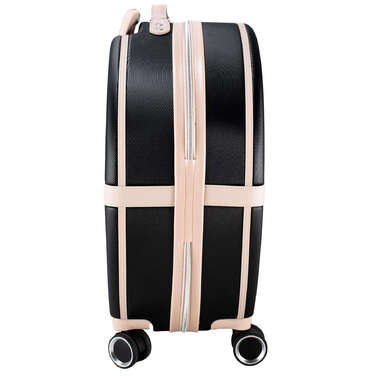 Валіза Semi Line 20' (S) Black/Pink Cream (T5671-2)