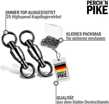 Високошвидкісні вертлюги з нержавіючої сталі на підшипниках, кранові вертлюги з міцністю на розрив 14-190 кг, рибальські снасті для лову сома, рибальські вертлюги для лову сома 4 - міцність на розрив 47 кг