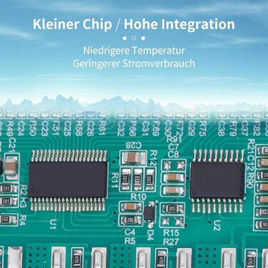 Захисна плата BMS 20S 72V 100A для літієвої батареї з балансувальним виводом та NTC, загальним підключенням, десятьма функціями захисту, системою керування літій-іонним акумулятором, Li-Ion BMS